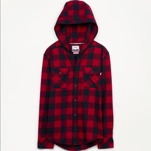 Button up flannel top